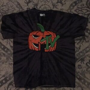 MTV Jack-o-lantern tee